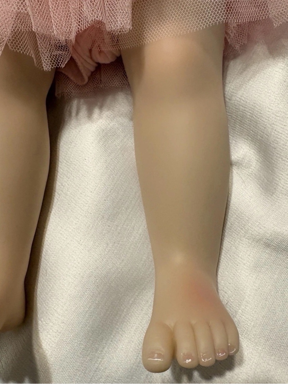 Reborn Beautiful Toddler 22” Girl Long Brown Hair - Picture 13 of 13